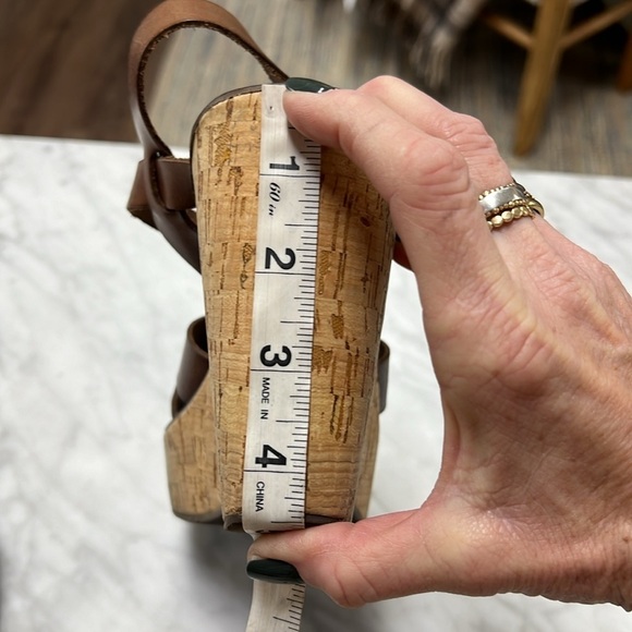 Kork Ease Bette Classic Wedge in Chocolate Brown Size 9 - Picture 8 of 11